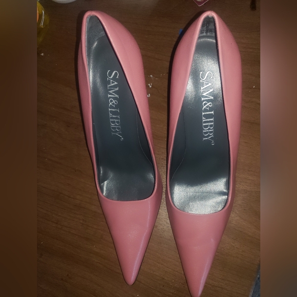 Size 9 Women's Sam & Libby Heels Pumps shoes Sexy 🔥 - Picture 3 of 10